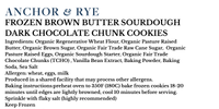 Frozen Brown Butter Sourdough Chocolate Chip Cookies (Ready to Bake)